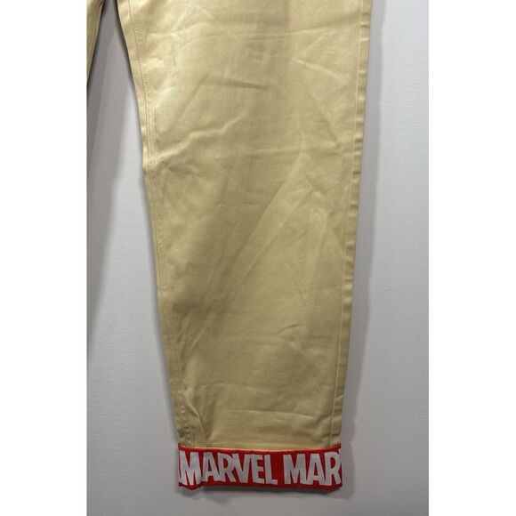 Disney Marvel Mens Khaki Pants Trousers Adults Beige Size 38x30 NEW With Tags - Picture 3 of 16